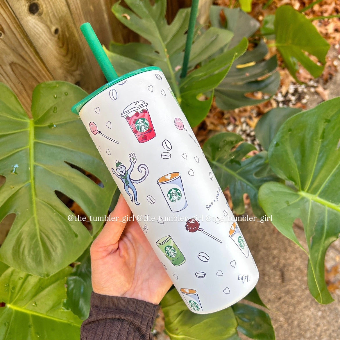 Starbucks Roller Rabbit Stainless Steel Tumbler 24oz (READY TO SHIP)