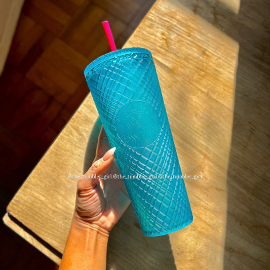 Starbucks Indonesia Jelly Blue Jeweled Cold cup Tumbler (READY TO SHIP)