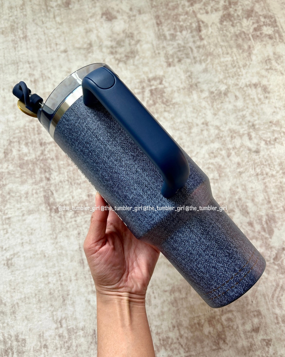 Stanley x Starbucks China 2026 DENIM 40oz Stainless Steel Tumbler (READY TO SHIP)