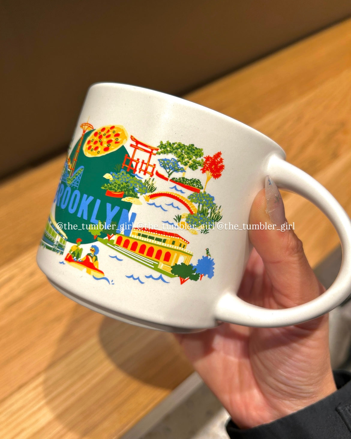 Starbucks New York City Brooklyn “Been There Series” Collection Ceramic Mug 14oz (READY TO SHIP)