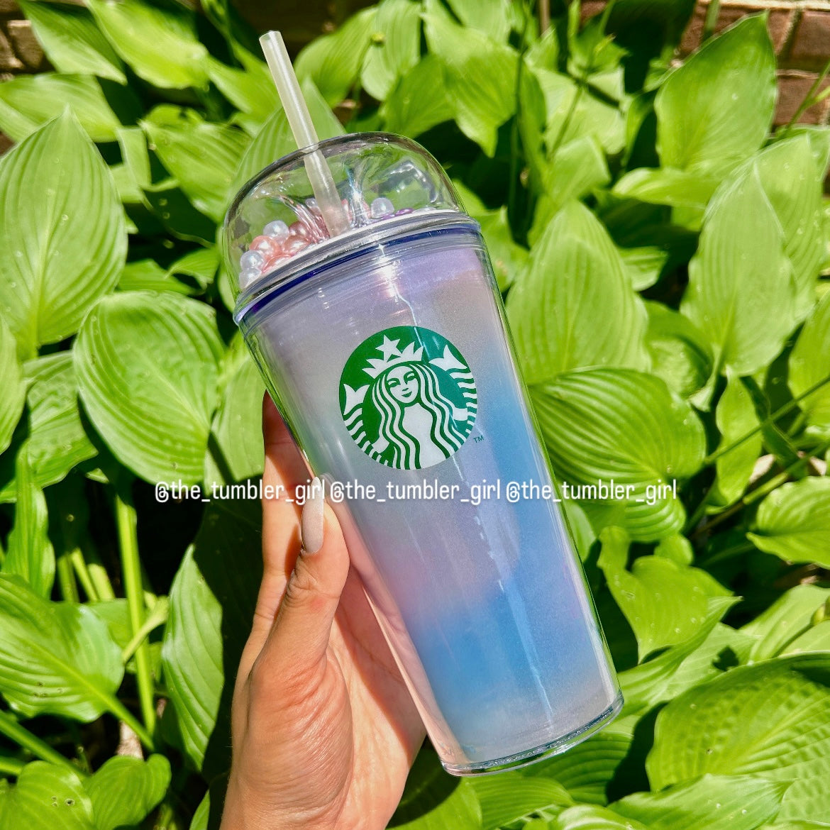 Starbucks Hong Kong cotton candy dome tumbler 16oz