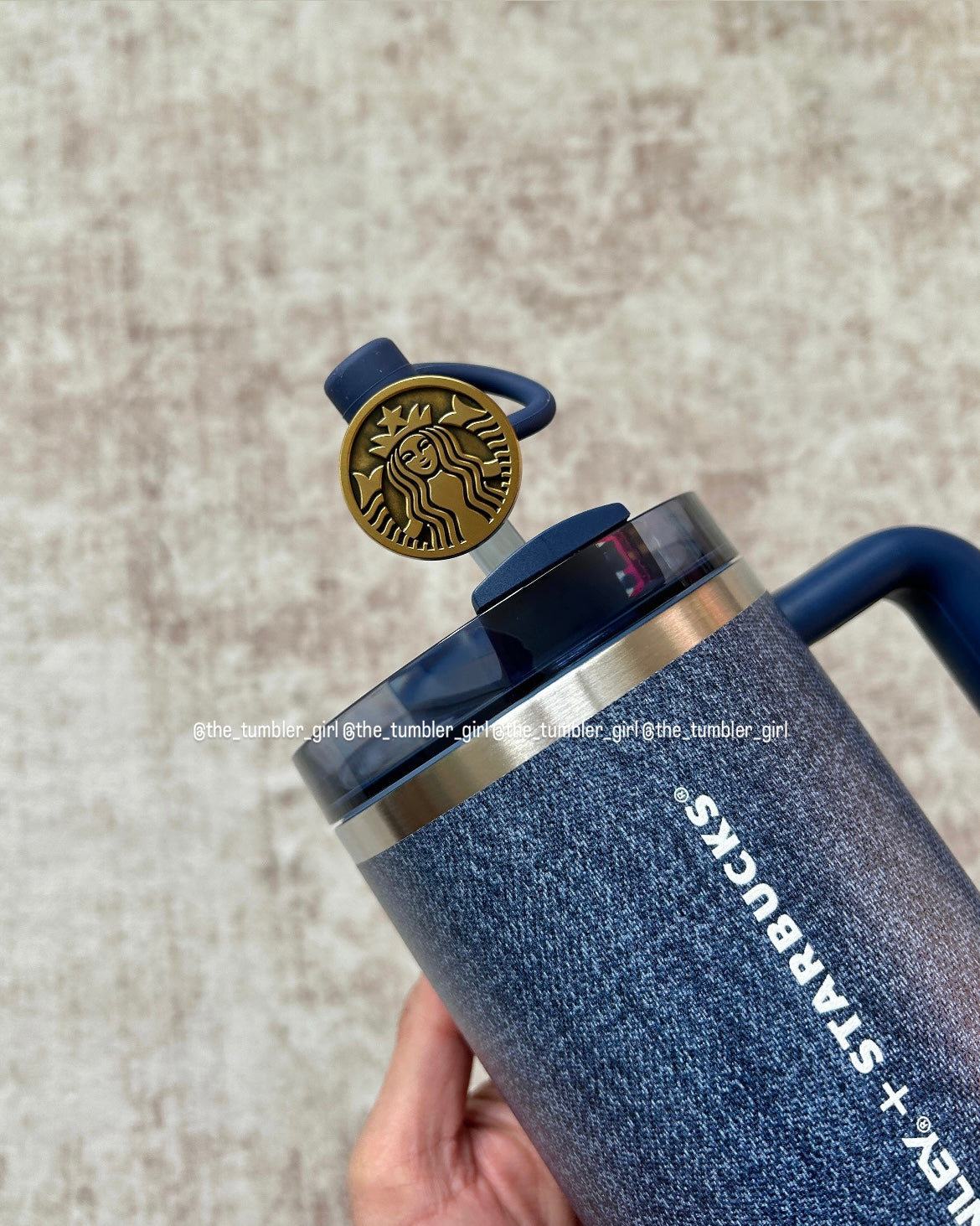 Stanley x Starbucks China 2026 DENIM 40oz Stainless Steel Tumbler (READY TO SHIP)