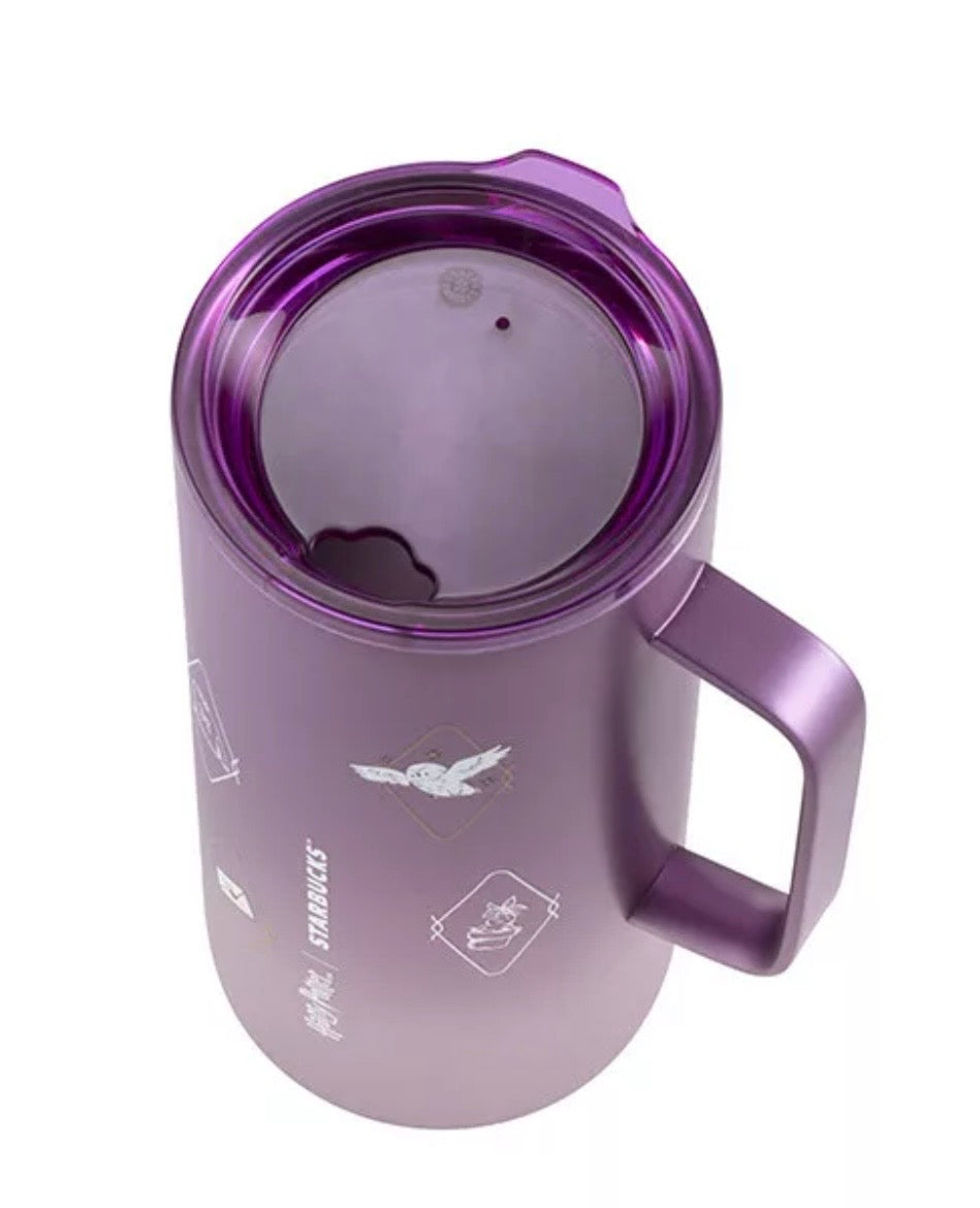 Starbucks Taiwan Harry Potter Series 17oz  Purple Tumbler (Ships in a week)