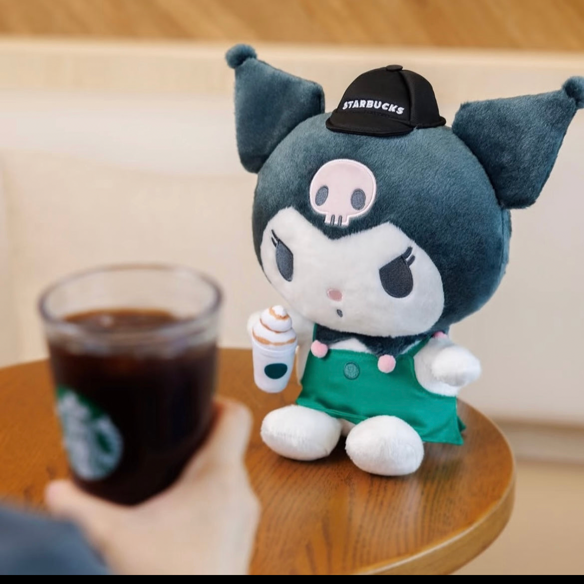 Starbucks Hong Kong x Kuromi Style Plush - Huggable Size