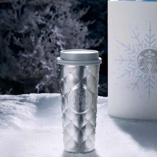 Starbucks China 2025 Snowy Wonderland Series 18oz Insulated Cup (Ships Mid-Dec.)