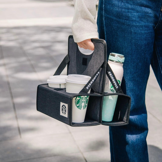 Starbucks Taiwan Foldable Cup/Drink Carrier with Handle