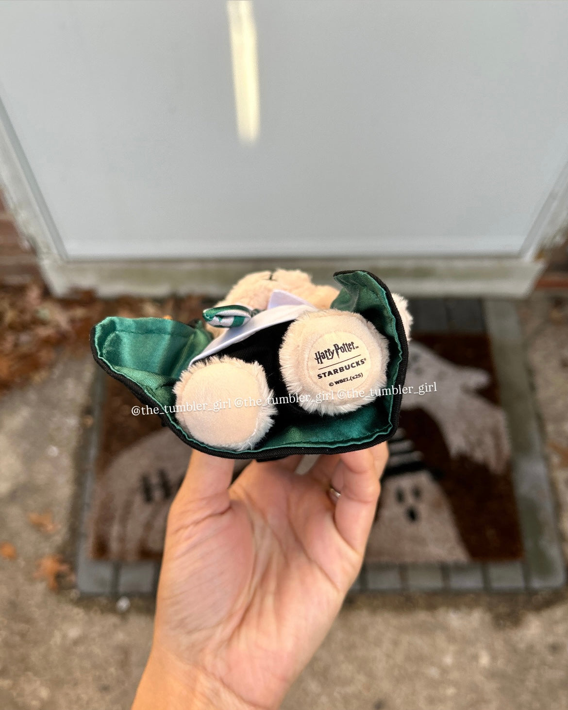 Starbucks China × Harry Potter Slytherin Bearista Keychain (READY TO SHIP)