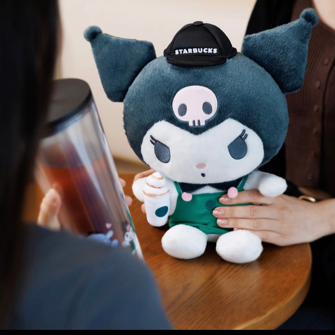 Starbucks Hong Kong x Kuromi Style Plush - Huggable Size