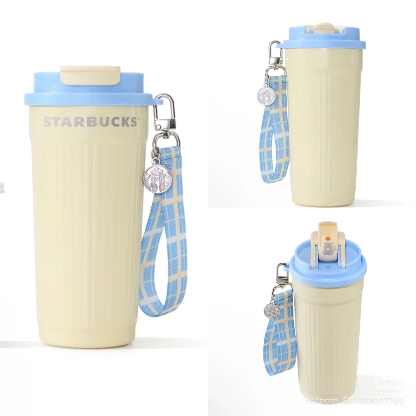Starbucks China 2025 Spring Sky Series 16oz Stainless Steel Tumbler (ships late March)