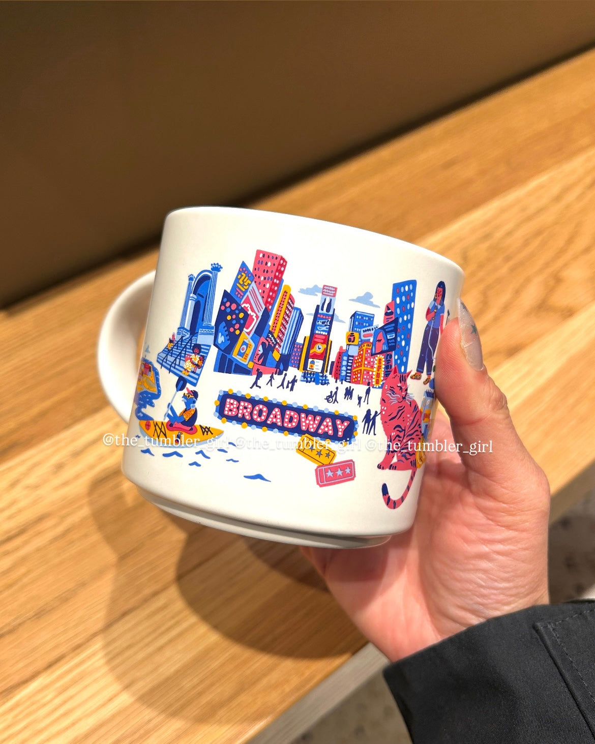 Starbucks New York City Manhattan “Been There Series” Collection Ceramic Mug 14oz (READY TO SHIP)