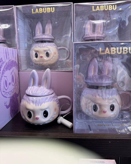 POP MART - POP LAND Exclusive LABUBU Purple Ceramic Mug (READY TO SHIP)