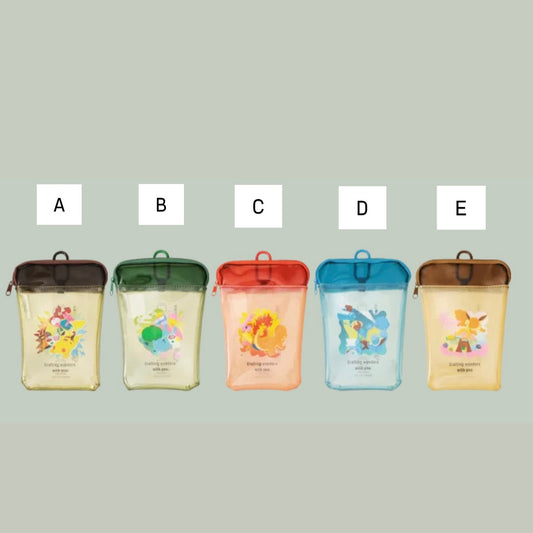 2026 Japan Exclusive Pokémon Collection Cup-shaped PVC Pouch (Ships End October)