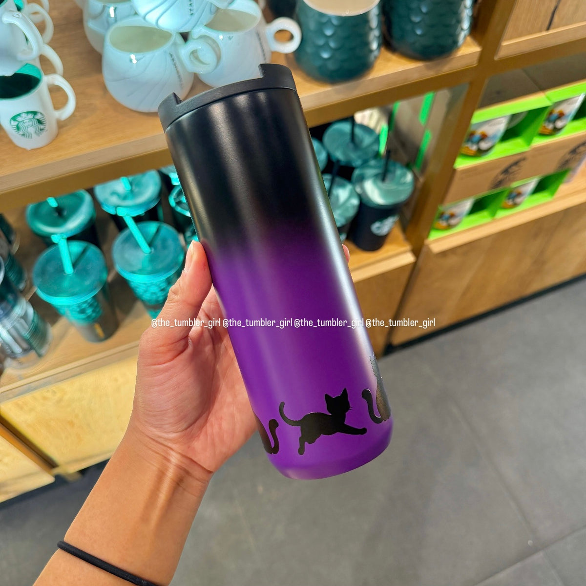2026 Europe Exclusive Halloween Cat Stainless Steel Bottle (Ships Early November)