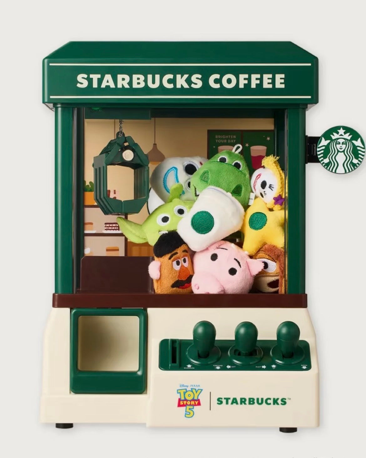 Starbucks Korea x Toy Story 5 Claw Machine (Ships Mid May)