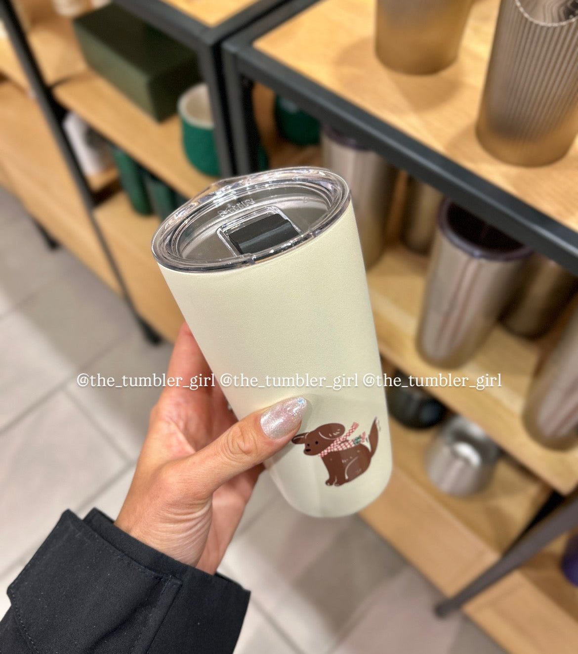 Starbucks Christmas Puppy Stainless Steel Tumbler 16oz
(READY TO SHIP)