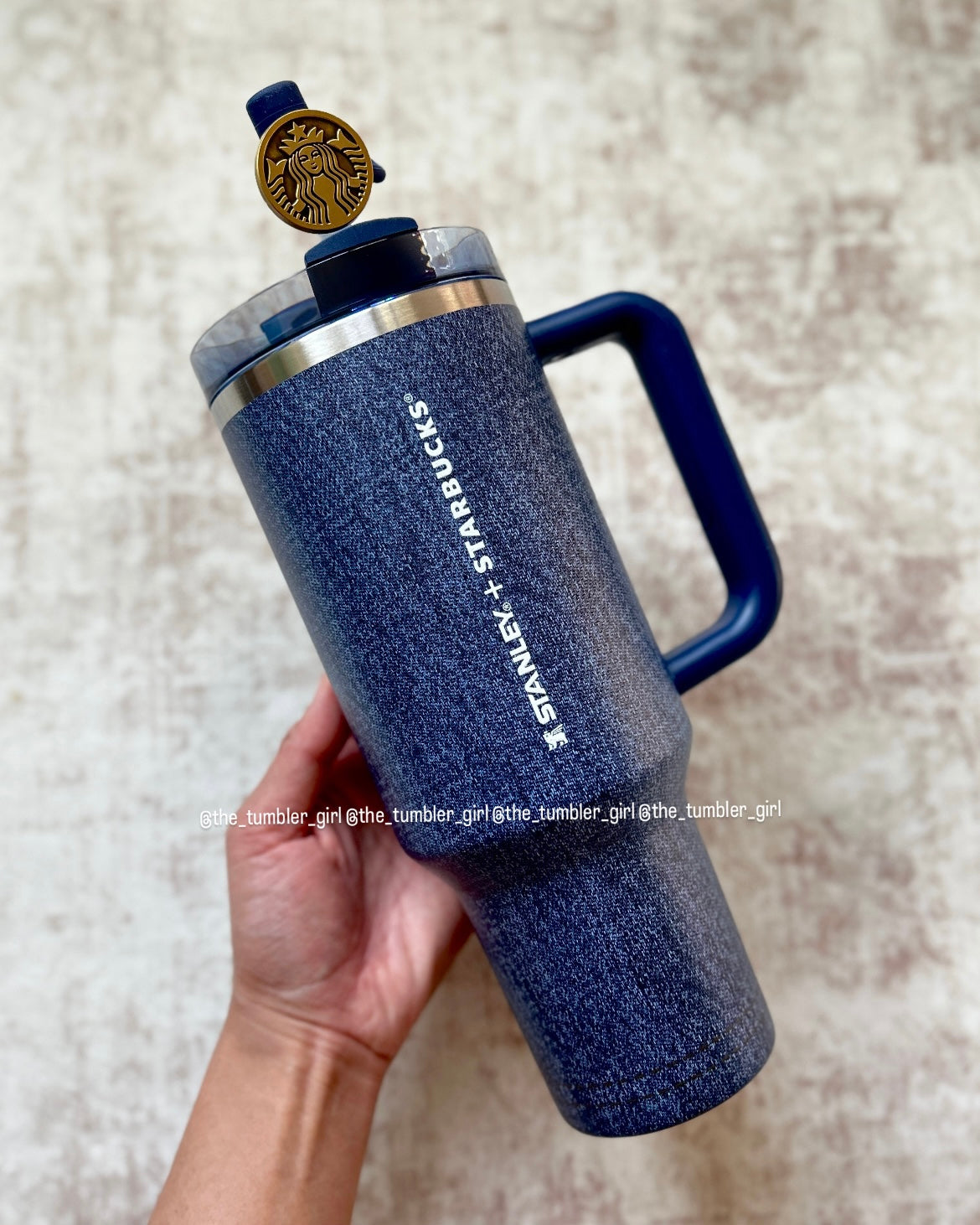 Stanley x Starbucks China 2026 DENIM 40oz Stainless Steel Tumbler (READY TO SHIP)