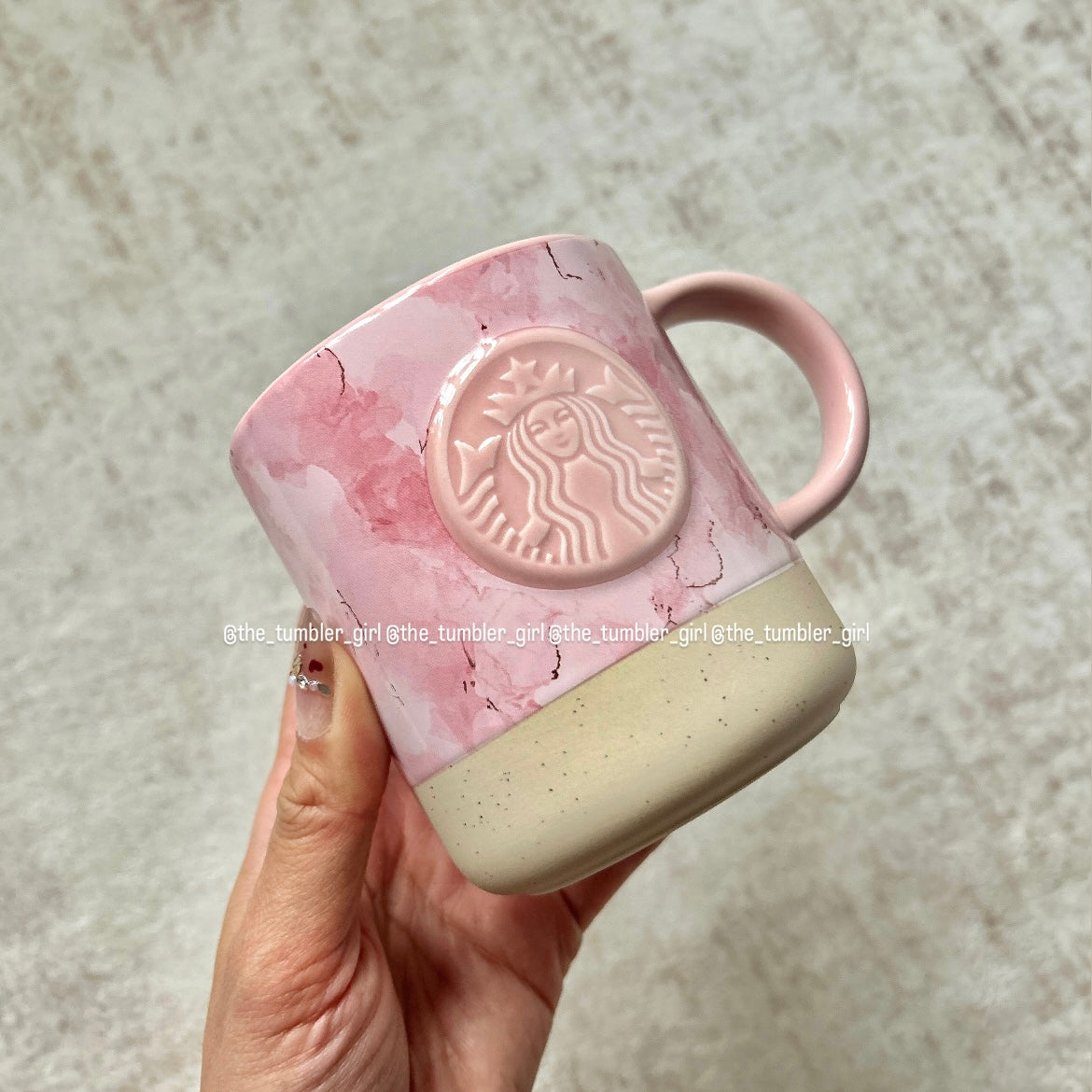 Starbucks Japan Sakura Cherry Blossom Marble Mug 12oz (READY TO SHIP)