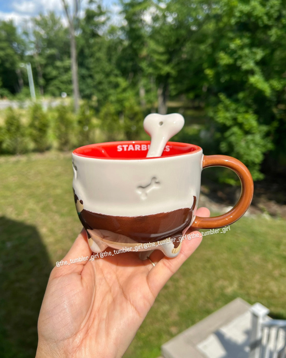 2026 China Exclusive Paw Series 13oz Dachshund Ceramic Mug With Stirrer (READY TO SHIP)