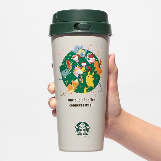 2026 Japan Exclusive Pokémon Collection 16oz Stainless Steel Tumbler (Ships End October)