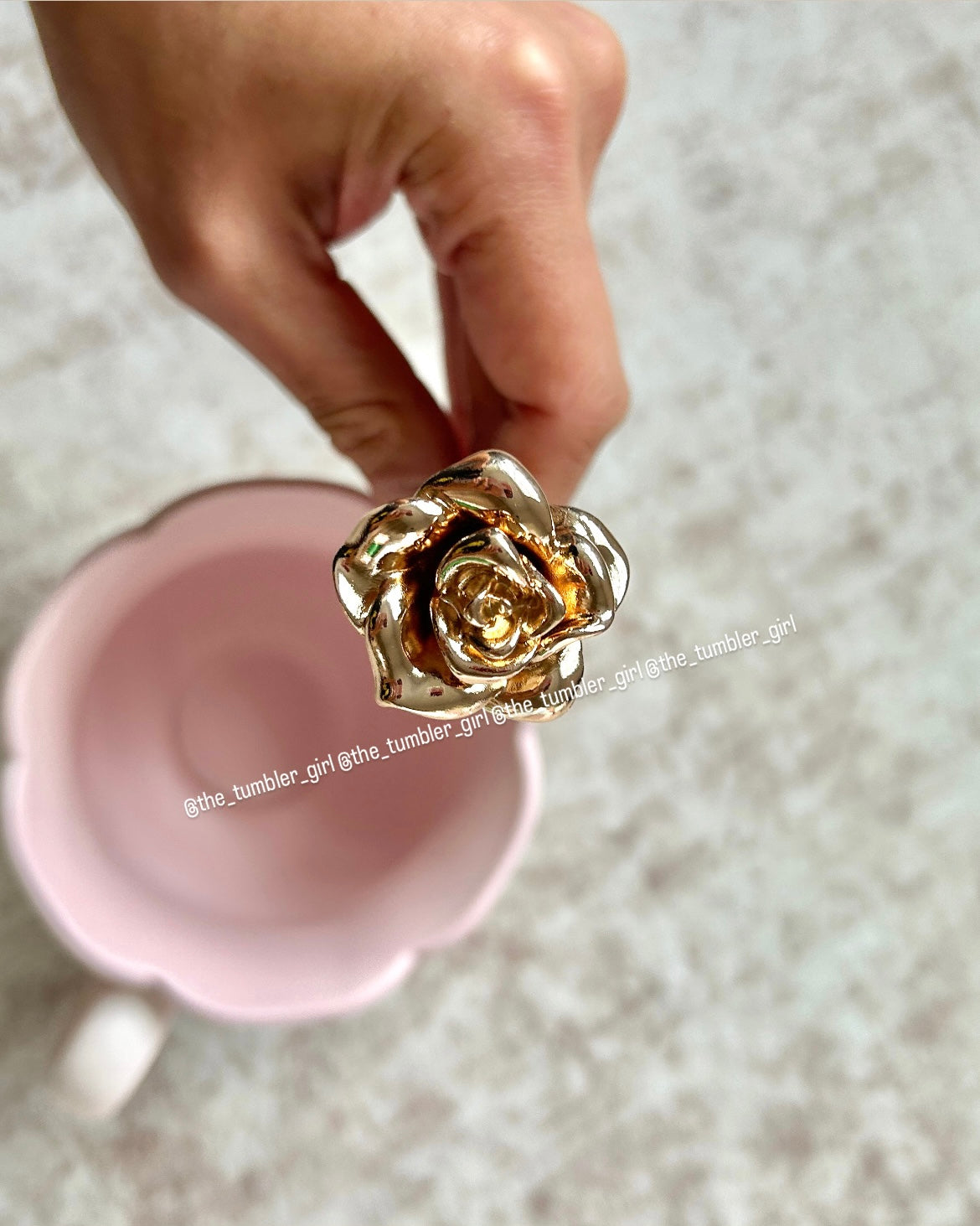 2026 China Exclusive Rose Garden Series 10oz Ceramic Mug With Stirrer (READY TO SHIP)