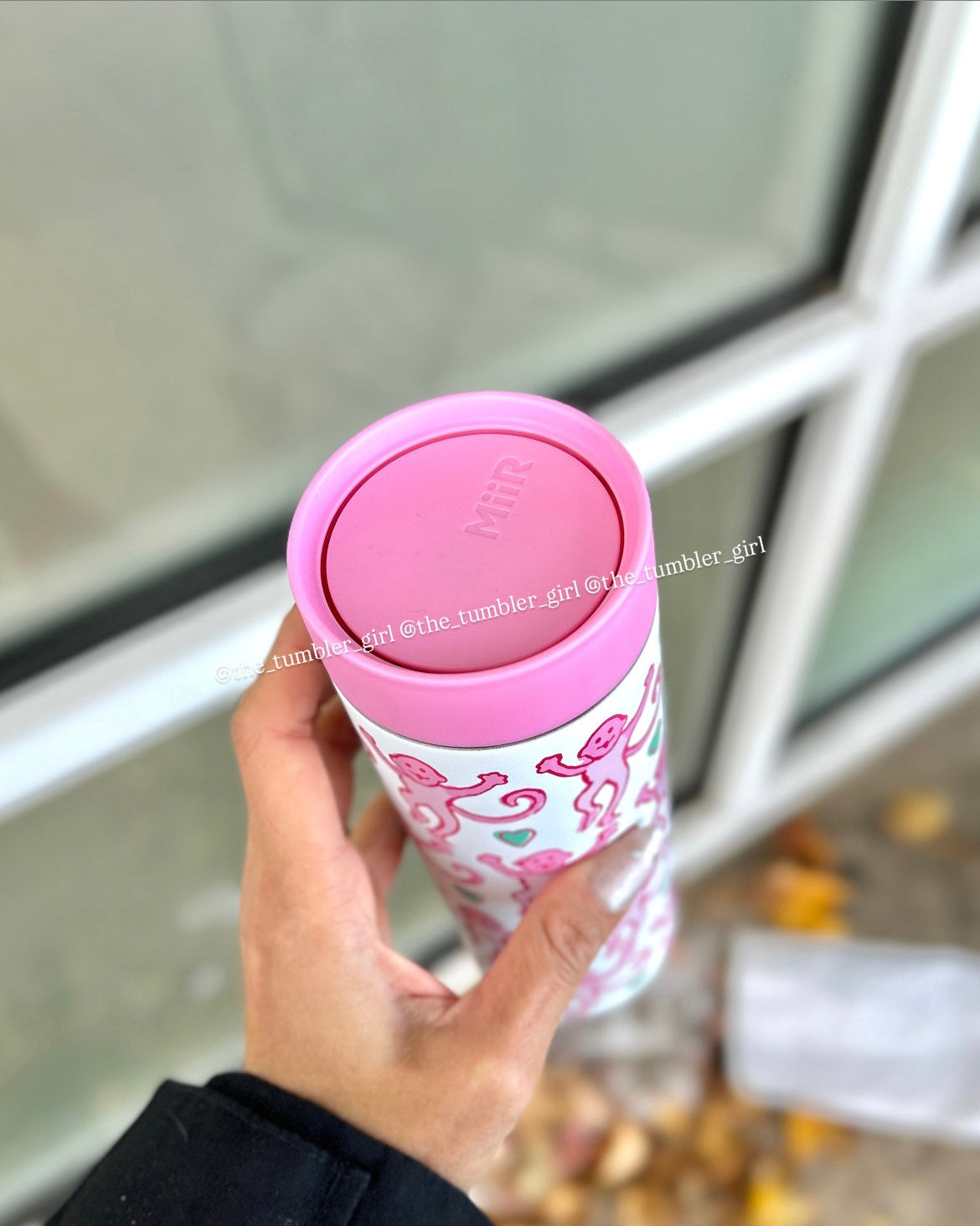 Starbucks Pink Roller Rabbit Coffee Stainless Steel Tumbler 16oz (READY TO SHIP)