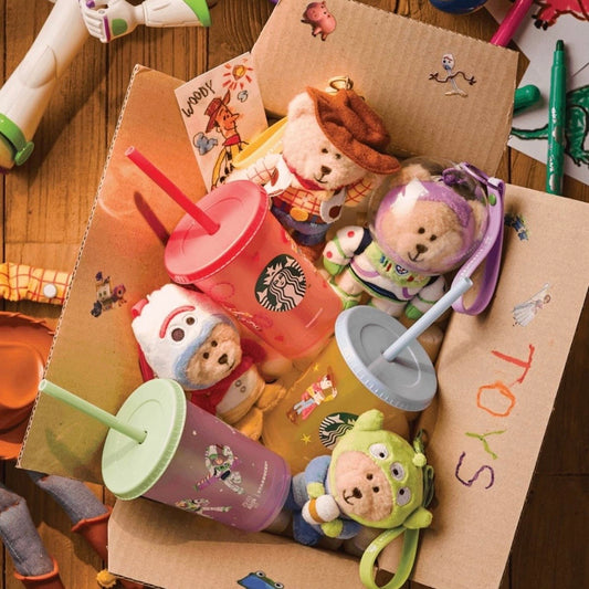 Starbucks Korea x Toy Story 5 8oz Reusable Cold Cups Set (READY TO SHIP)