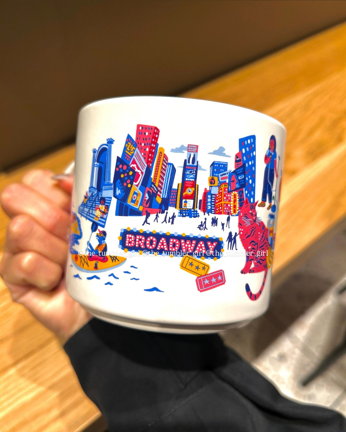 Starbucks New York City Manhattan “Been There Series” Collection Ceramic Mug 14oz (READY TO SHIP)