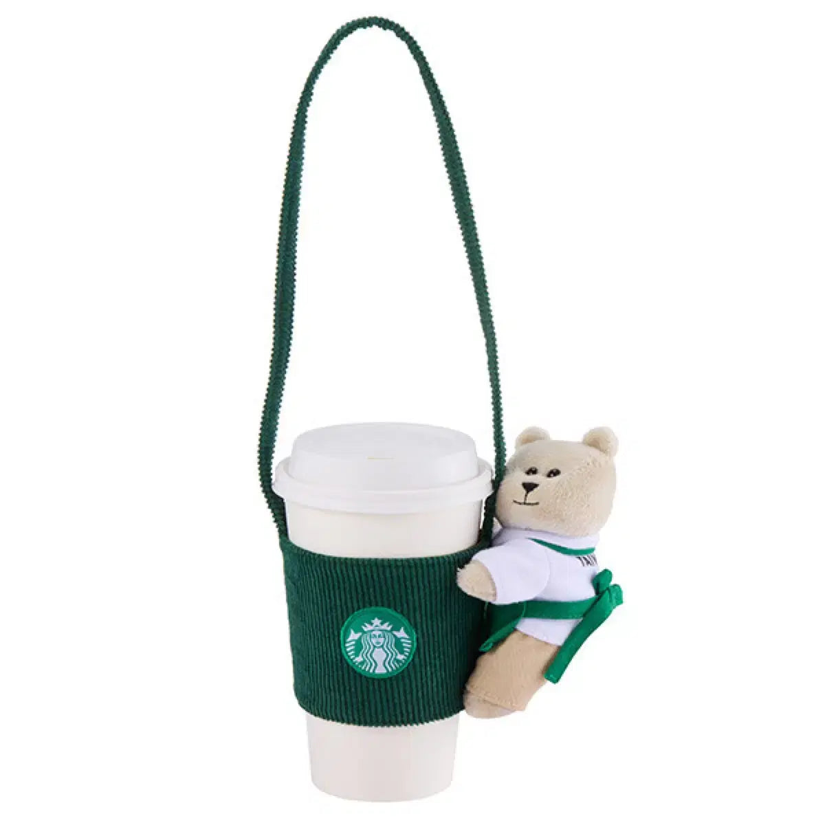 Starbucks Taiwan Bearista Reusable Cup Sleeve Holder | Drink Carrier (READY TO SHIP)