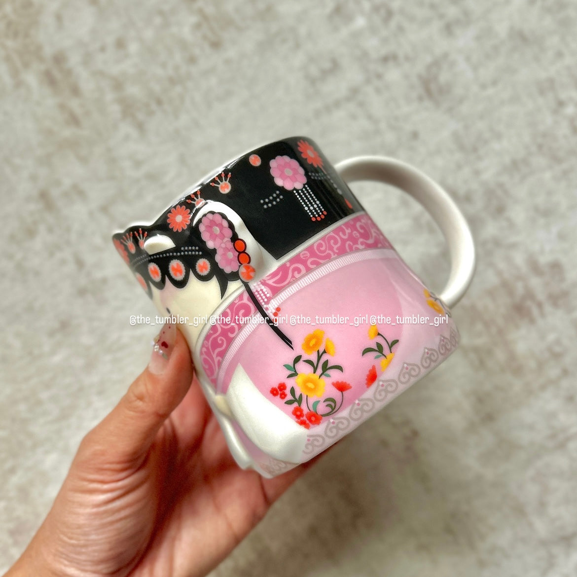 Starbucks Taiwan Bearista Chinese Opera Girl Mug 12oz (READY TO SHIP)