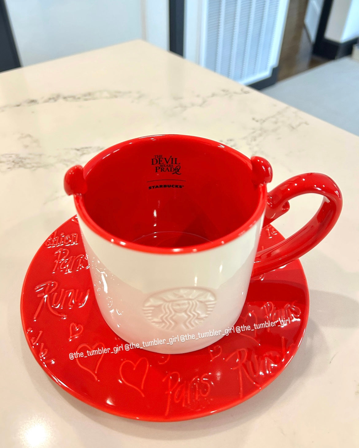 2026 China Exclusive TDWP 12oz Ceramic Mug and Saucer Set (READY TO SHIP)