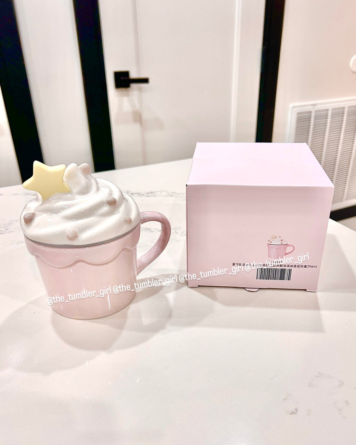 2026 China Exclusive Summer Dessert Series 10oz Ceramic Mug With Lid (READY TO SHIP)