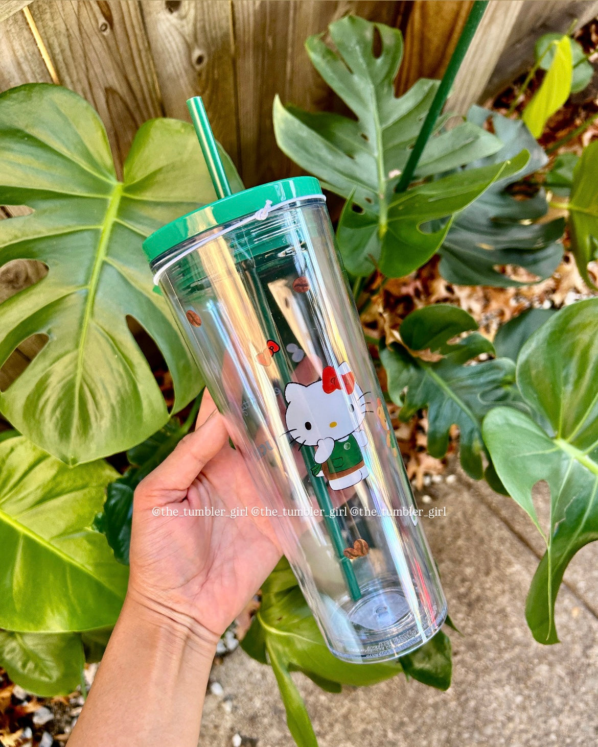 Starbucks x Hello Kitty 2025 Holiday Cold Cup Tumbler 24oz (READY TO SHIP)