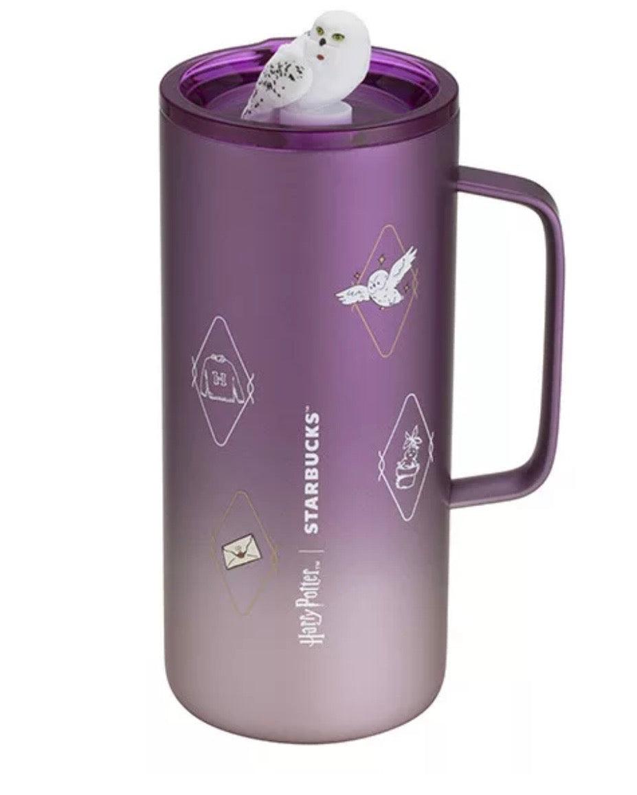 Starbucks Taiwan Harry Potter Series 17oz  Purple Tumbler (Ships in a week)