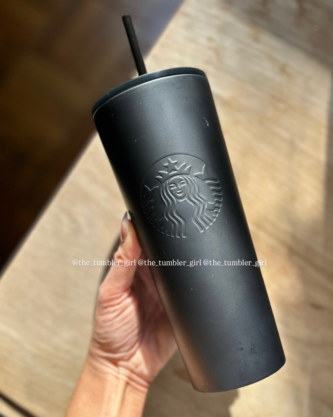 Starbucks Black Matte Stainless Steel Cold Cup 24oz  (READY TO SHIP)