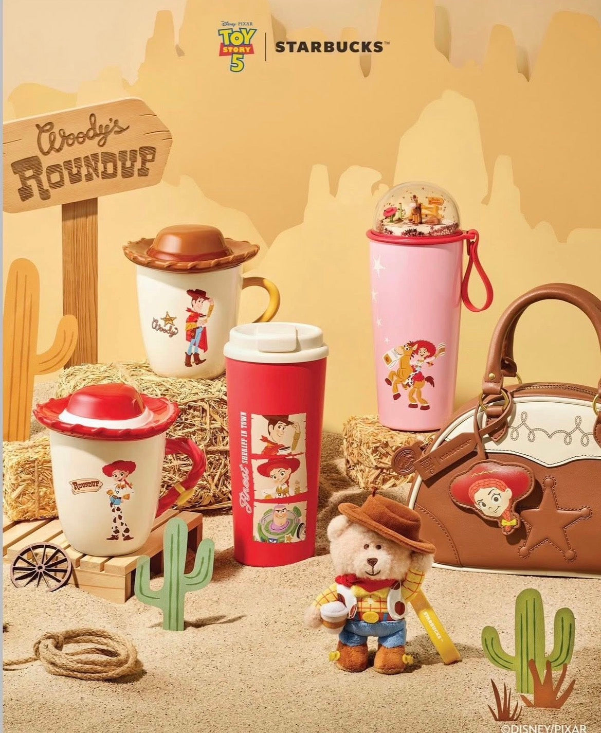 Starbucks Korea x Toy Story 5 Series 16oz Stainless Steel Tumbler (READY TO SHIP)