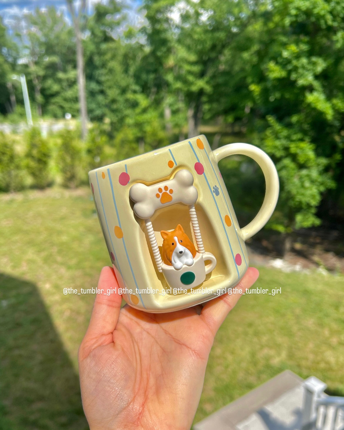 2026 China Exclusive Paw Series 12oz Ceramic Mug (READY TO SHIP)