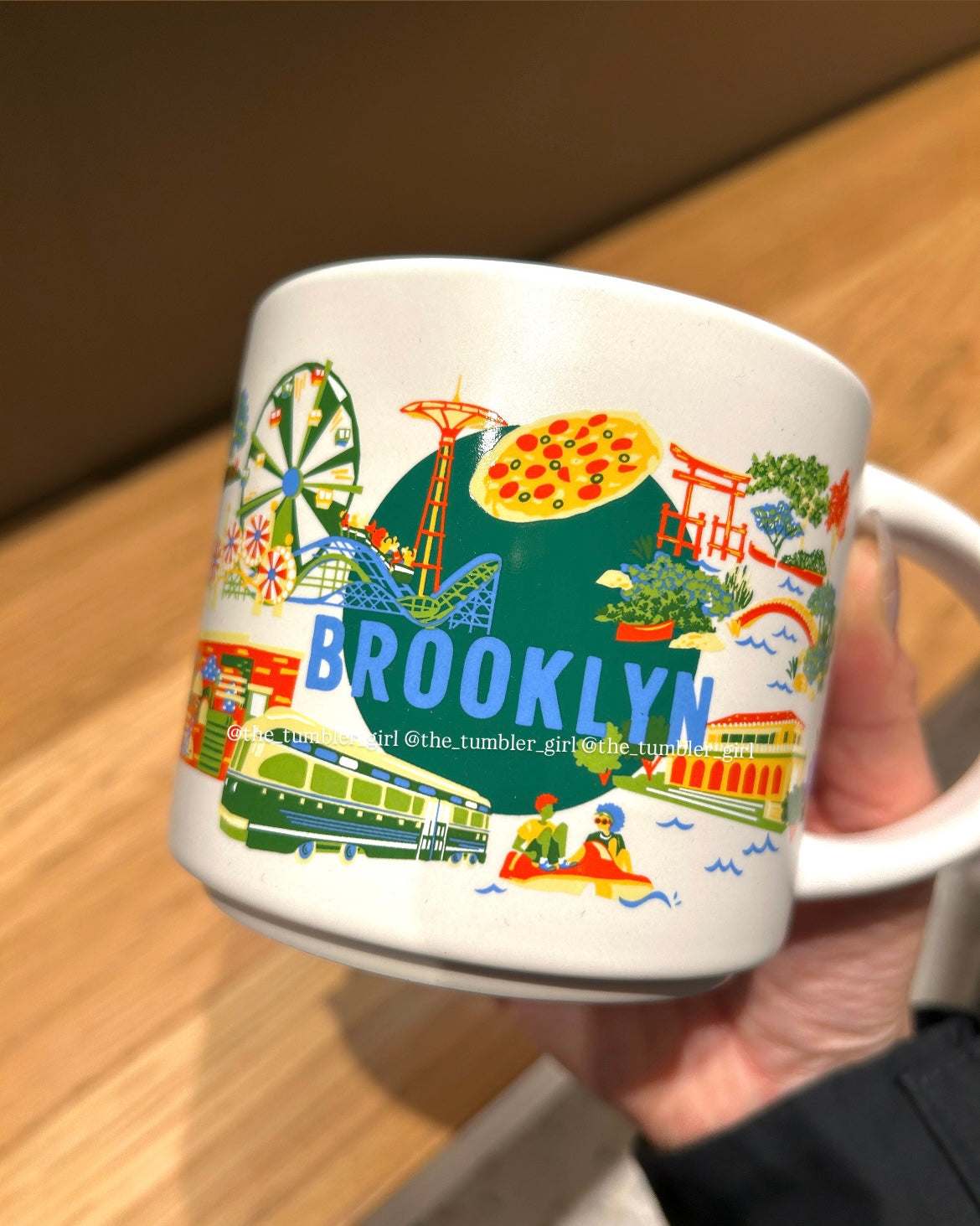 Starbucks New York City Brooklyn “Been There Series” Collection Ceramic Mug 14oz (READY TO SHIP)