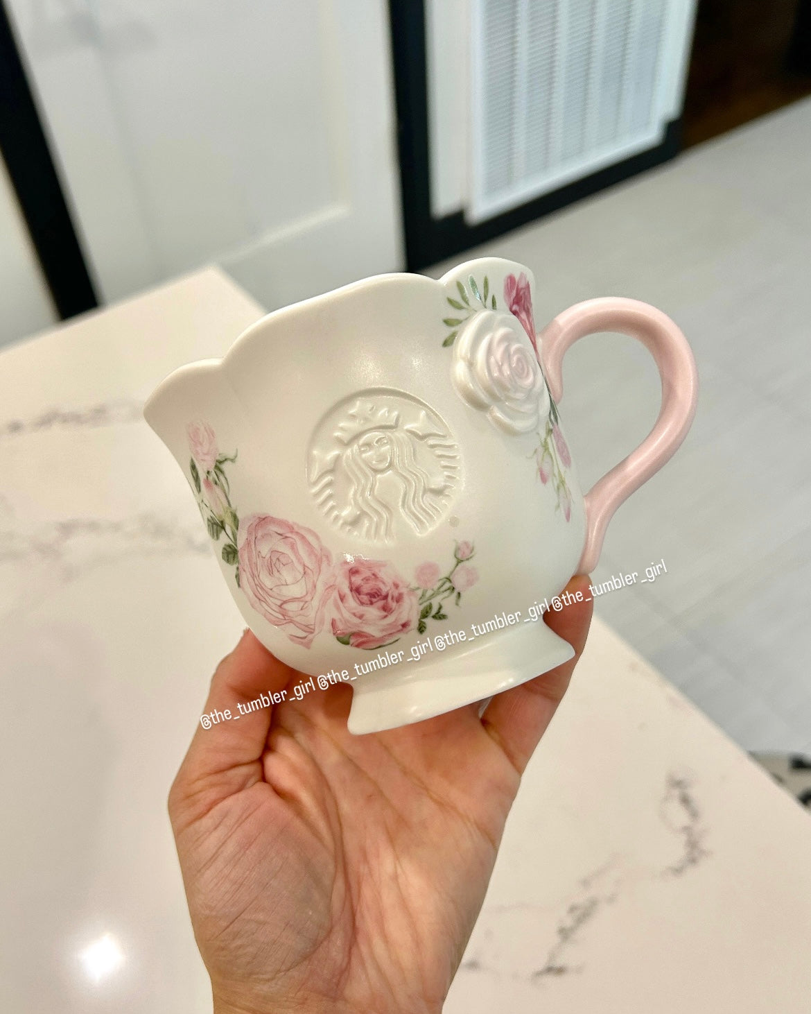 2026 China Exclusive Rose Garden Series 10oz Ceramic Mug With Stirrer (READY TO SHIP)