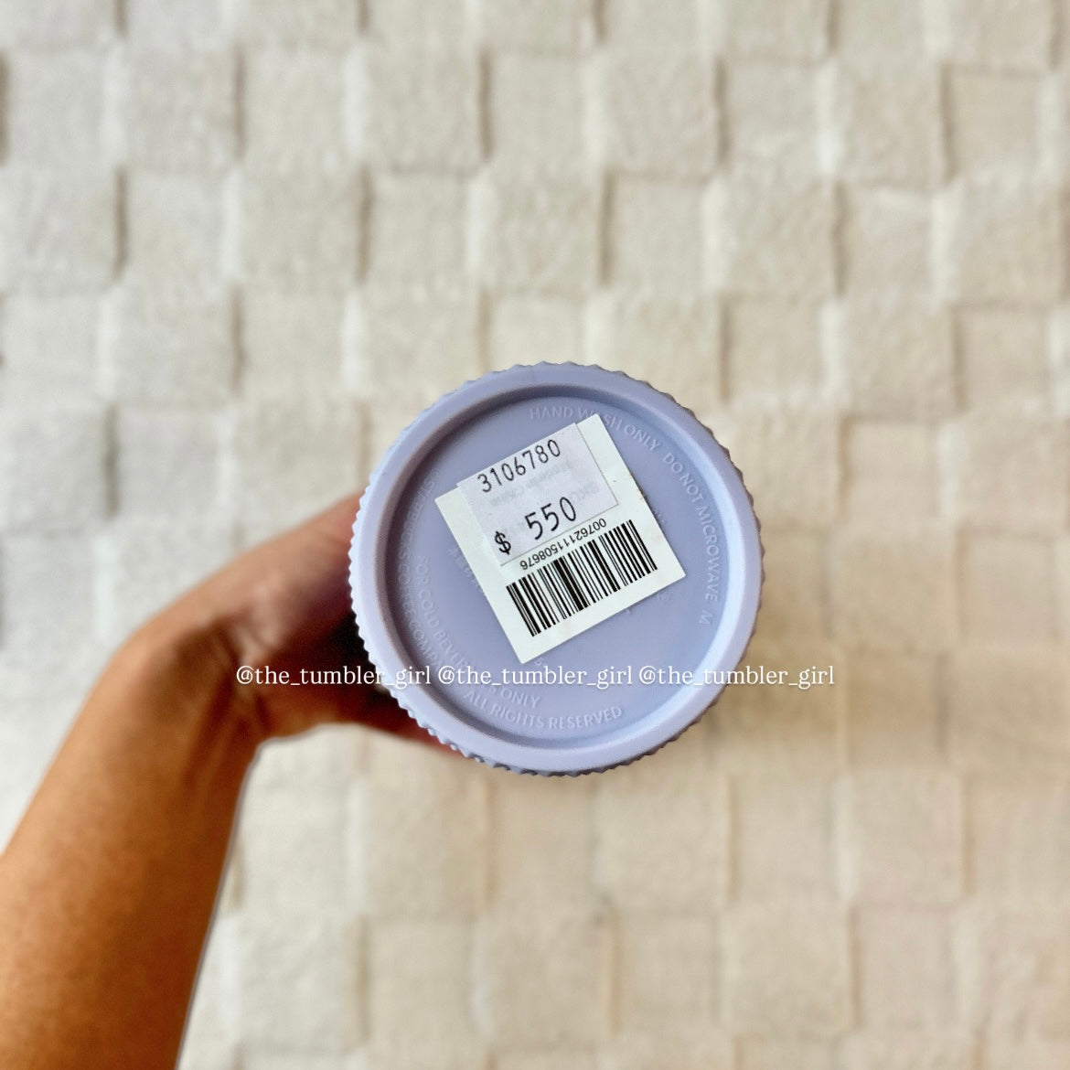 Starbucks Taiwan Purple Lilac Matte Studded Tumbler