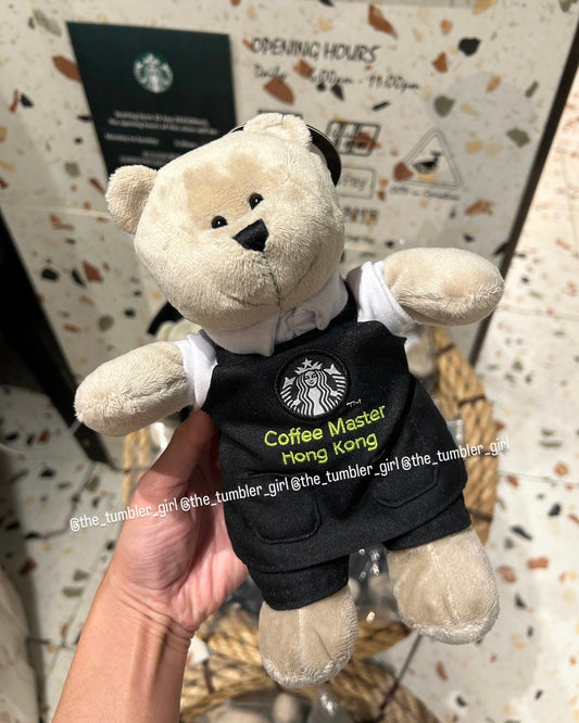 Starbucks Hong Kong Apron Bearista Plushie  (ships late March)