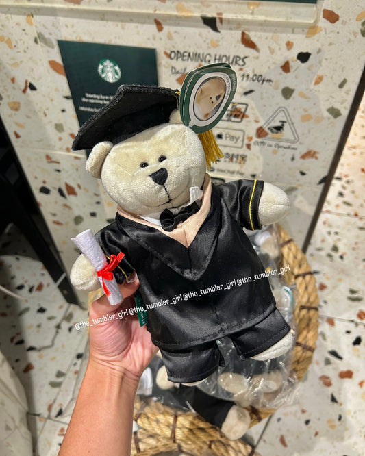 Starbucks Hong Kong Graduation Bearista Plushie  (ships late March)