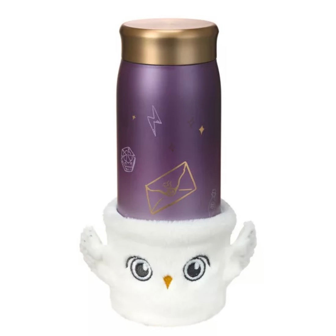 Starbucks Taiwan Harry Potter Series 12oz Purple Tumbler With Sleeve (Ships in a week)