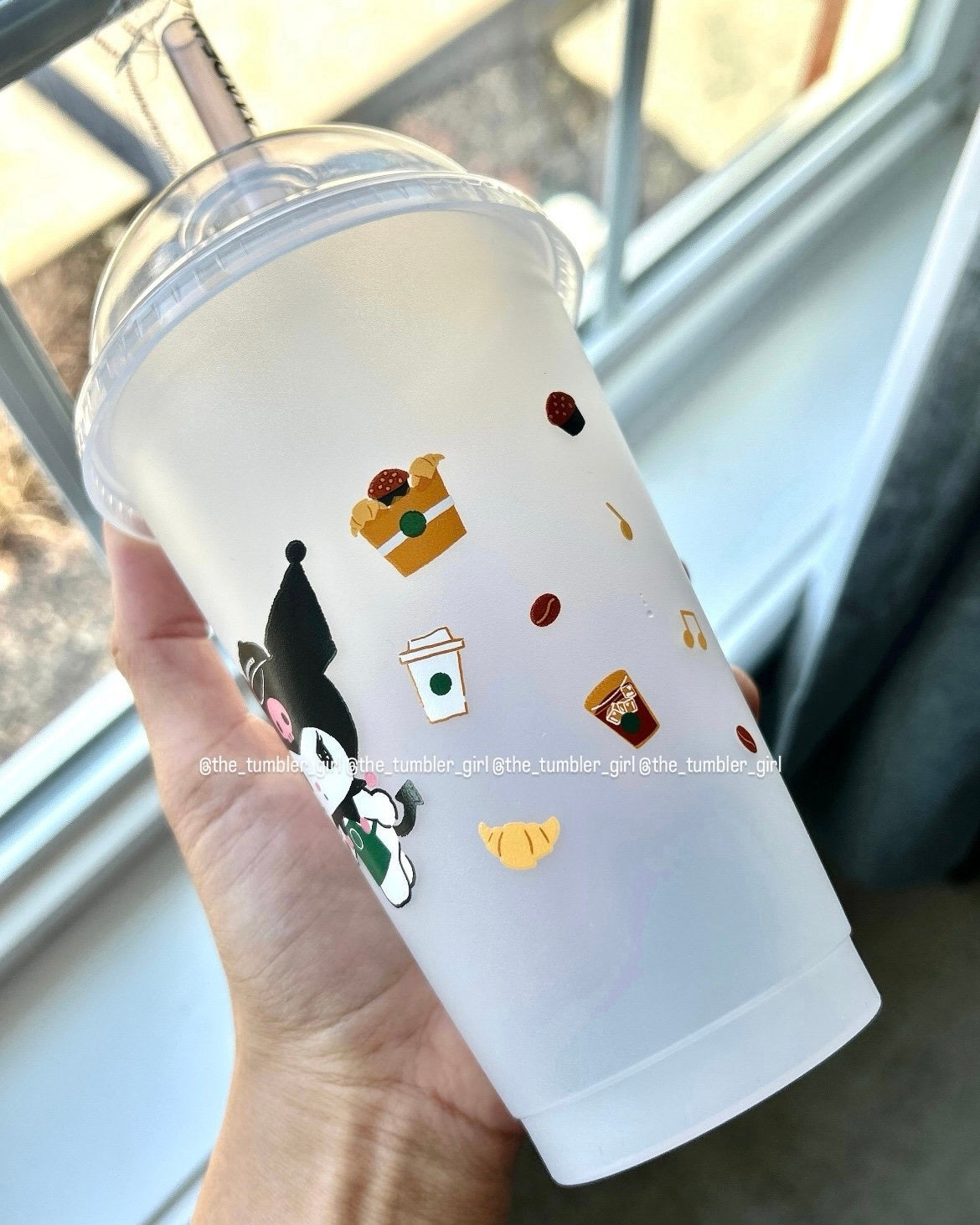 2025 Hong Kong Exclusive Kuromi 24oz Color-Changing Reusable Cold Cup (READY TO SHIP)