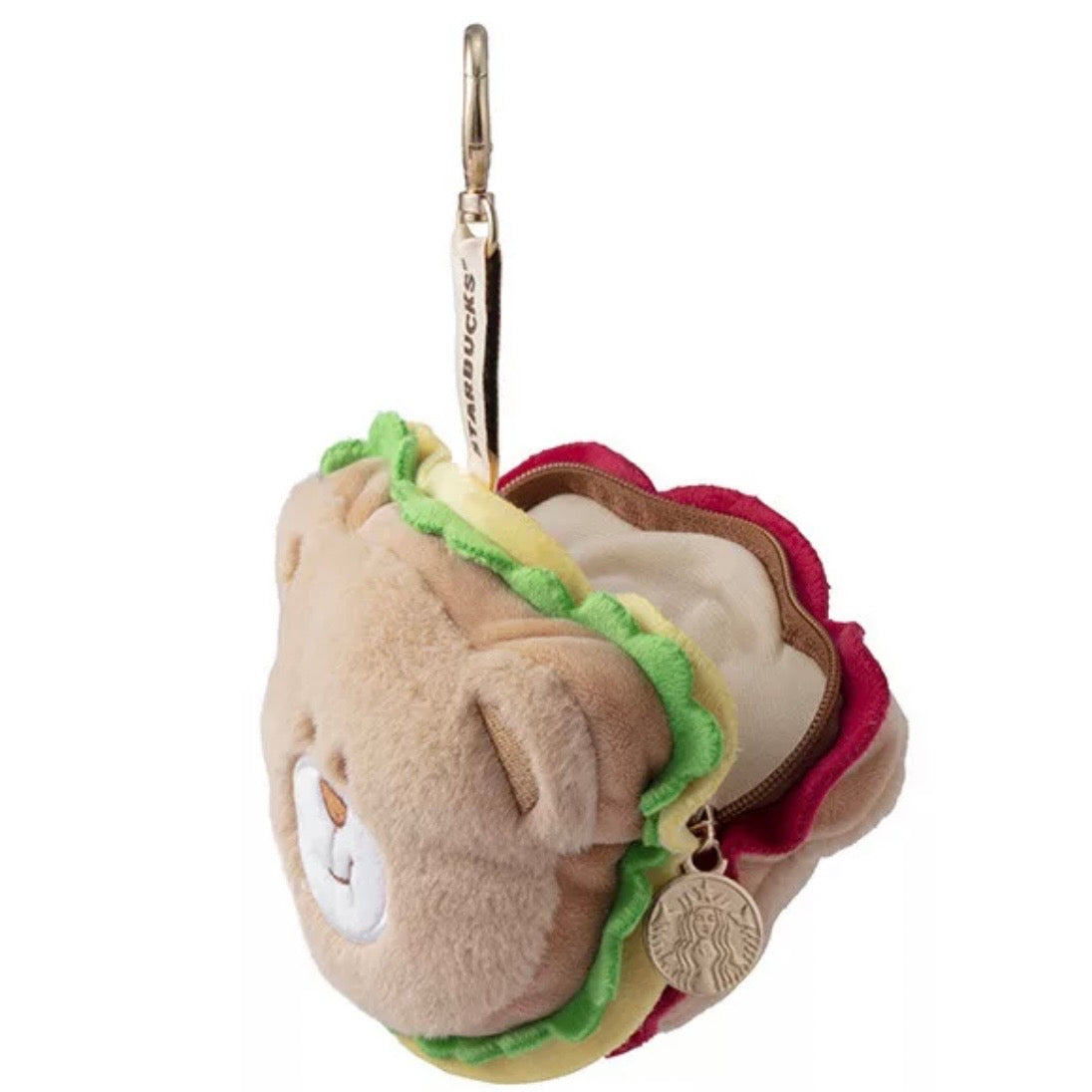 Starbucks Taiwan Bearista Sandwich Coin Purse Pouch