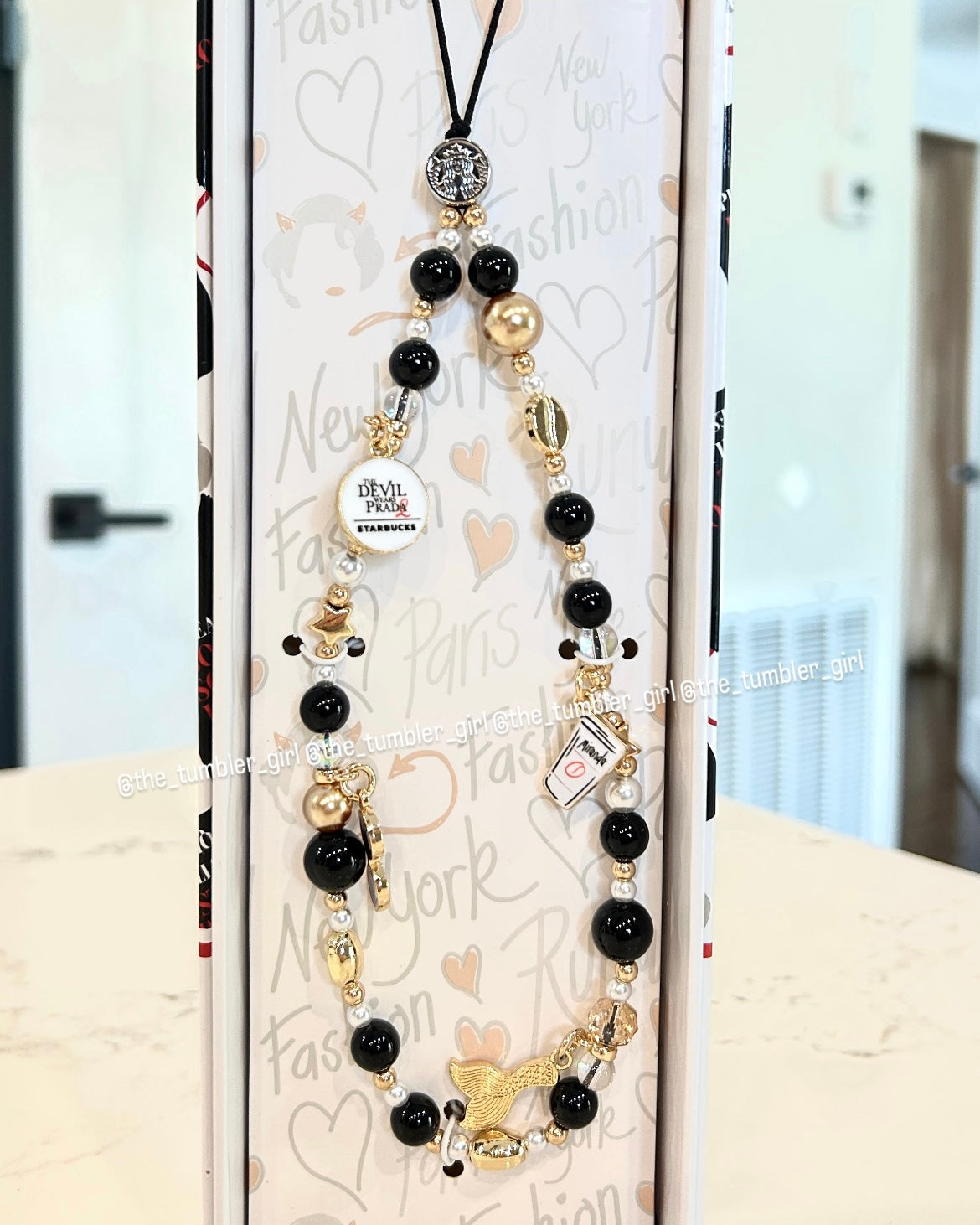 Starbucks China x The Devil Wears Prada "Miranda” Phone Charm (READY TO SHIP)