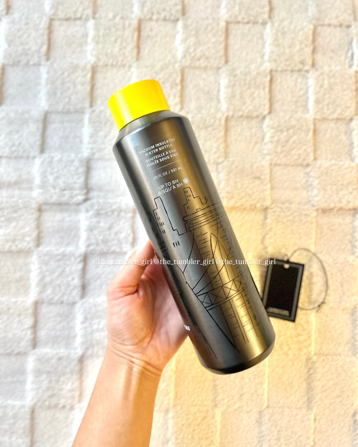 Starbucks New York City Collection Stainless Steel Vacuum-Insulated Water Bottle 20oz (READY TO SHIP)