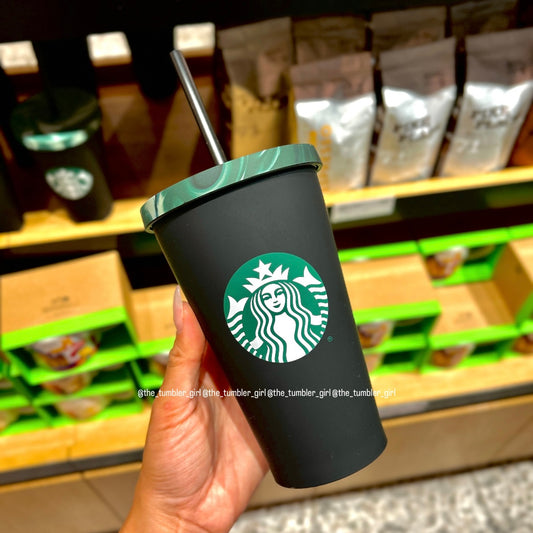 Starbucks Europe Black 16oz Grande Cold Cup Tumbler (READY TO SHIP)