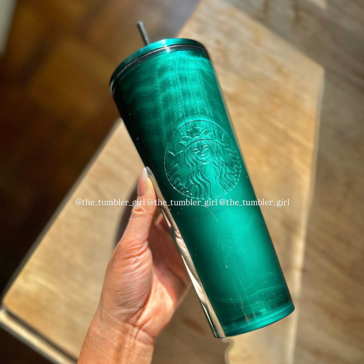 Starbucks Pearlized Tortoise Cold Cup Tumbler 24oz (READY TO SHIP)