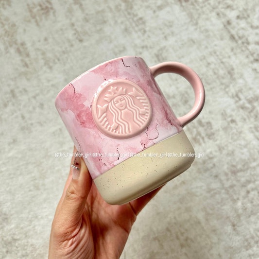 Starbucks Japan Sakura Cherry Blossom Marble Mug 12oz (READY TO SHIP)
