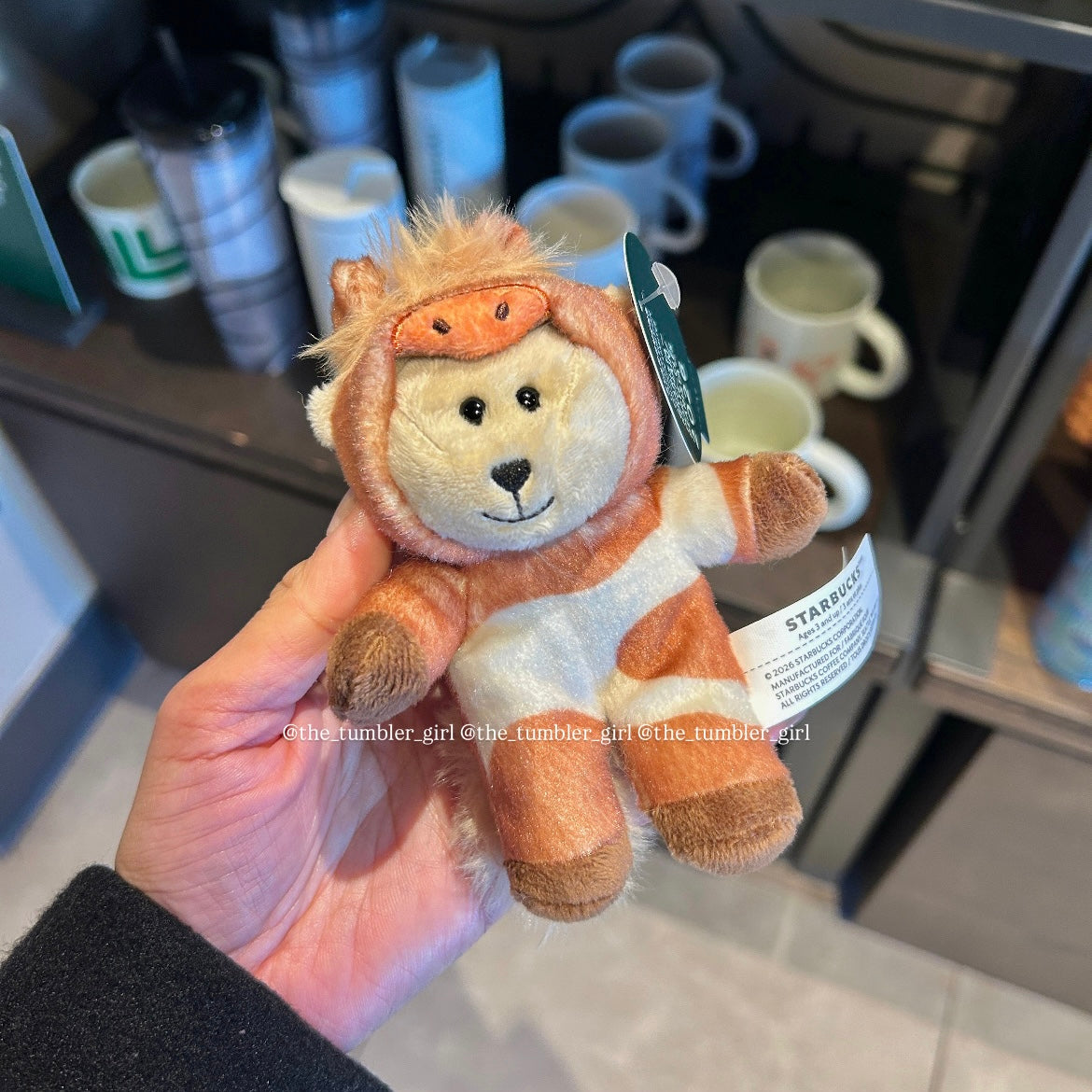 Starbucks YEAR OF THE HORSE Bearista plushie keychain (READY TO SHIP)